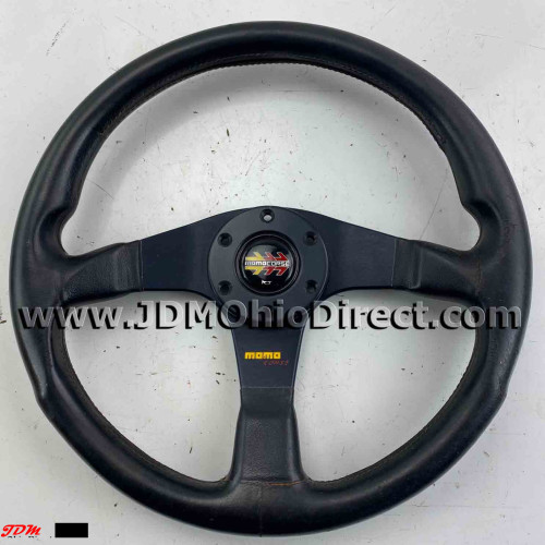 JDM MOMO Corse Leather Steering Wheel